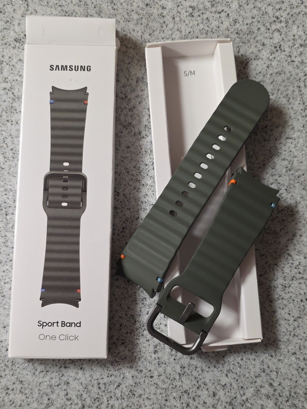 Samsung Olive Green Sport Band, Size S/M